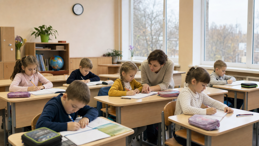 Как организуют учебу первоклассников в новом учебном году